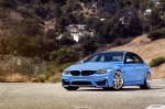 BMW M3 on MORR Wheels 2014 года